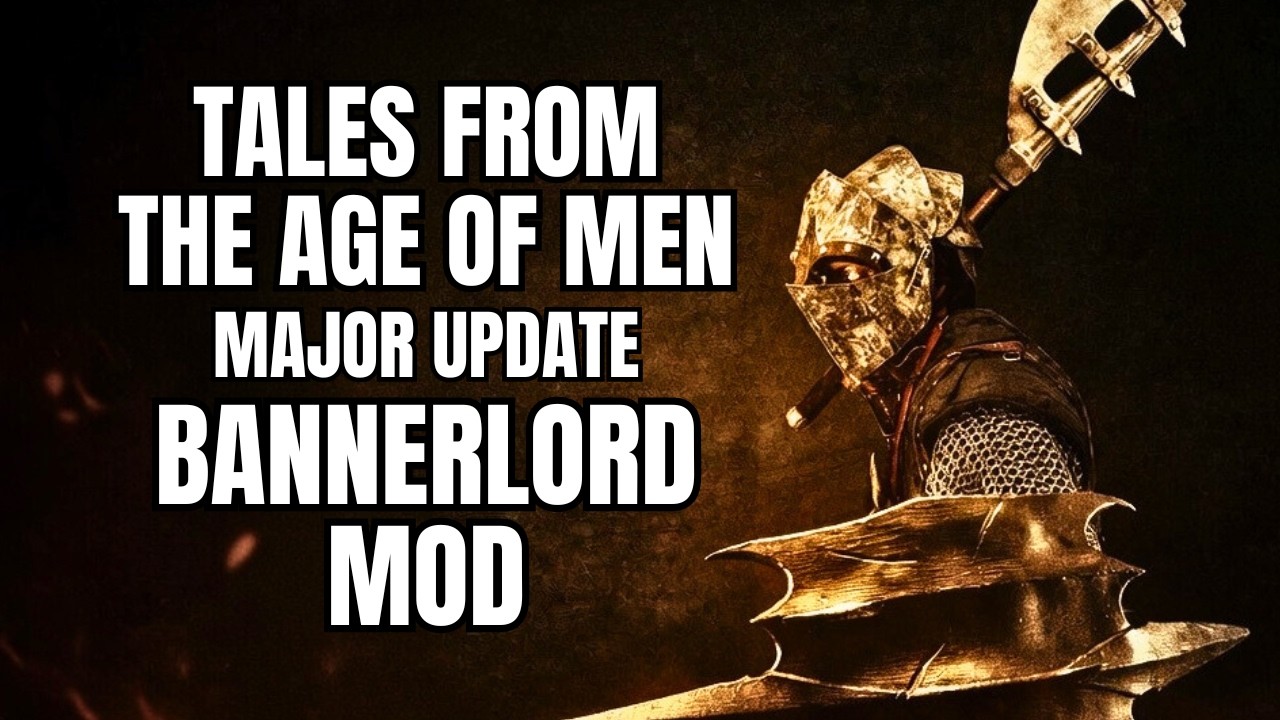 THIS LORD OF THE RINGS MOD JUST GOT UPDATED (Tales from the Age of Men Bannerlord Mod Gameplay)