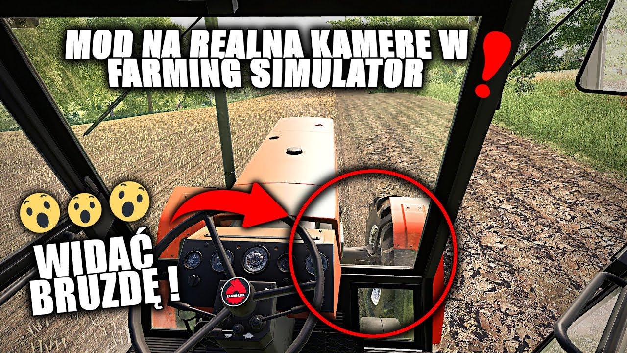 ☆ MOD NA REALNĄ KAMERĘ W FARMING SIMULATOR ? ☆
