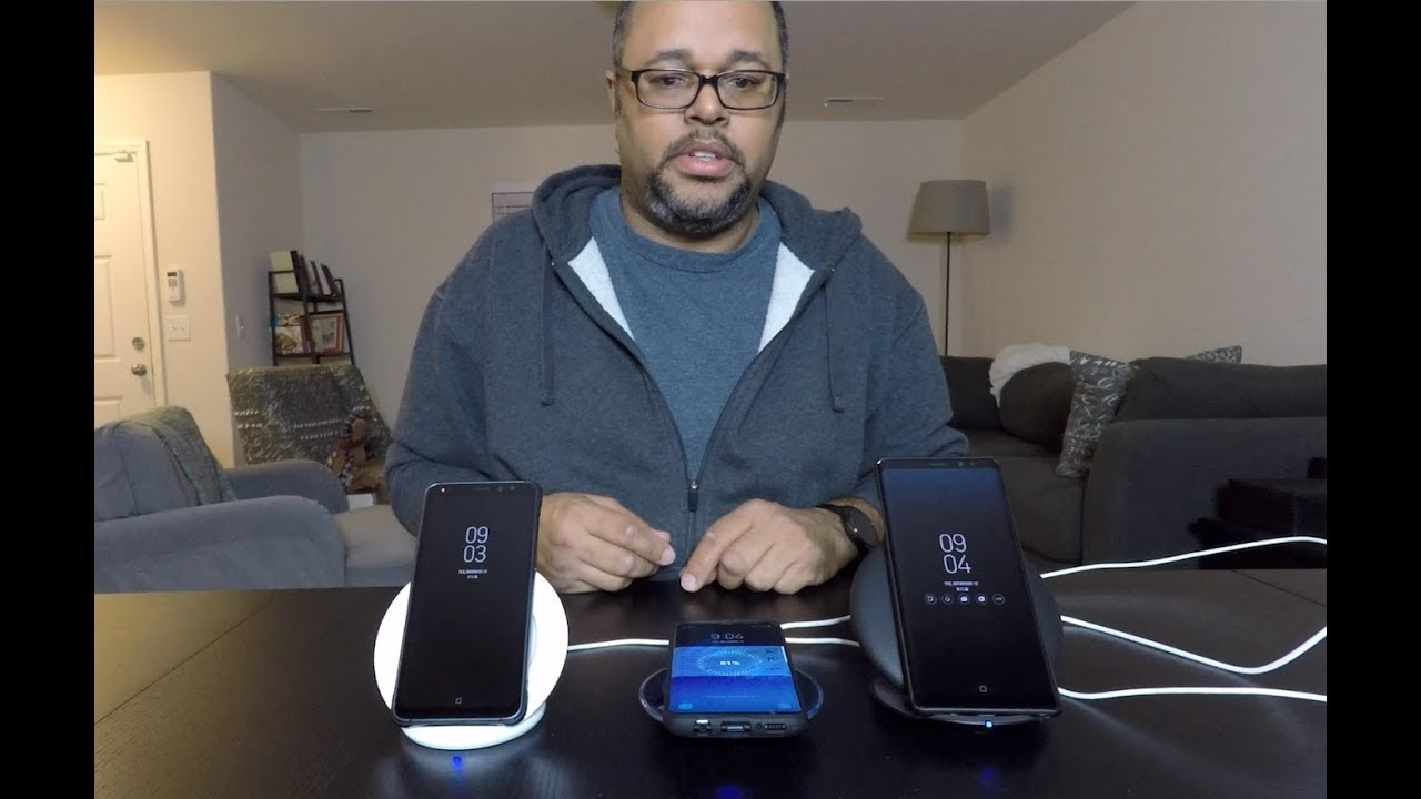 Wireless Chargers for Apple and Samsung Smartphones