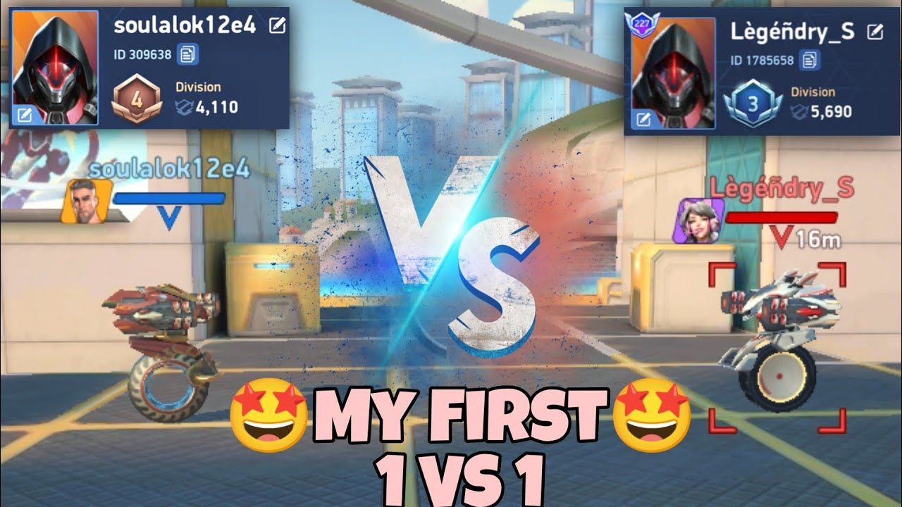 Soul Alok 12e4 VS Legendary_S🤩|| My First 1 VS 1|| mecharenaofficial