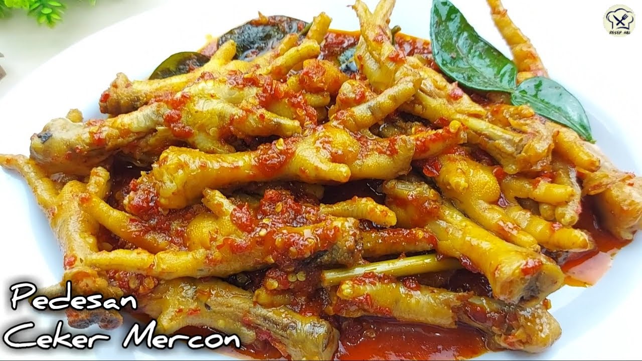 Resep Pedesan Ceker Mercon Rasanya Enak Simpel Bikinnya Gampang Banget