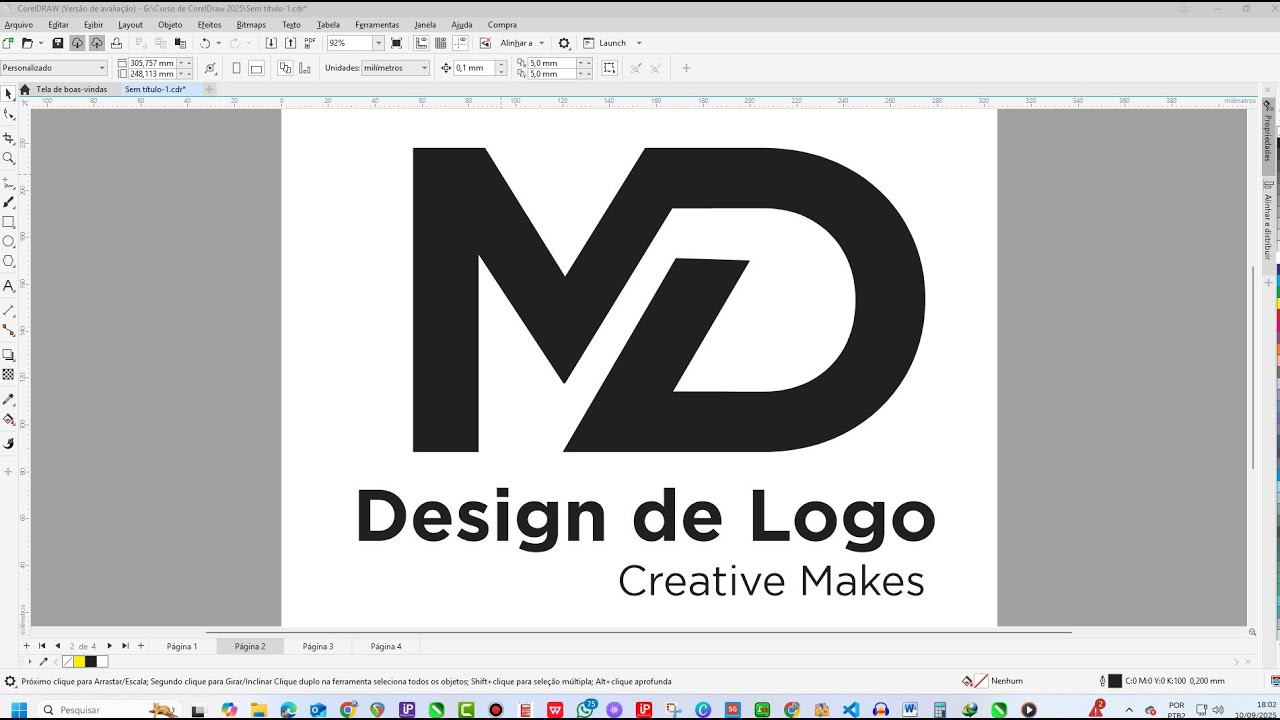 Como Fazer Um  Logotipo Profissional de forma rápida e super símples