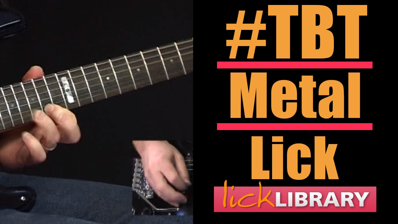 #TBT Danny Gill | 50 Killer Metal Licks | Licklibrary DVD