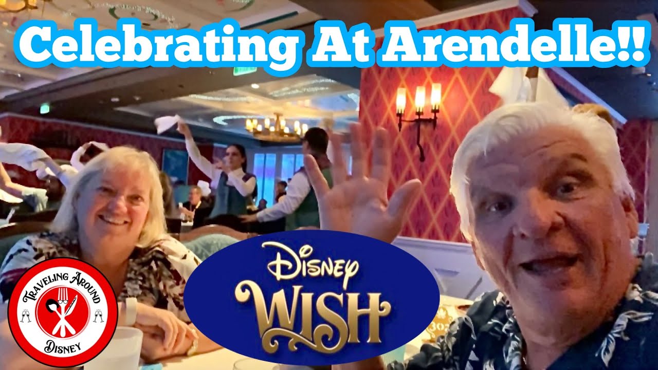 DISNEY WISH Exploring on Day Two | DINNER AT ARENDELLE | DISNEY CRUISE LINE
