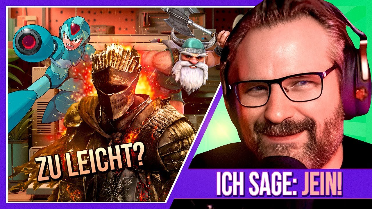Werden Videospiele immer leichter? - Gronkh Reaction