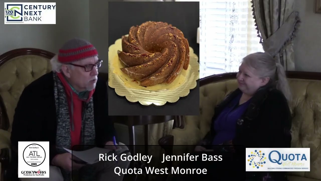 Rick Godley's ATL  All Things Local  'Night of Cakes Fundraiser' for Quota of WM  Jennider Bass