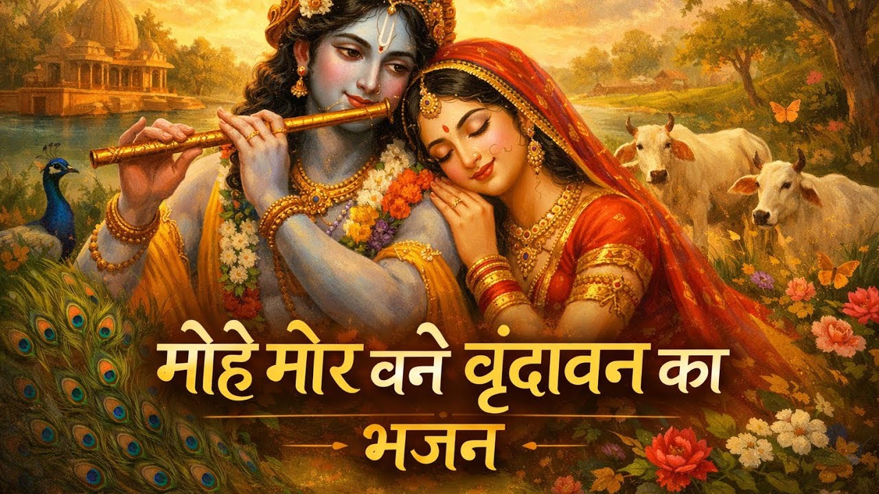 मोहे मोर बनाए वृंदावन का # राधा कृष्ण भजन # प्यारा भक्ति गीत # Radha Krishna Bhajan