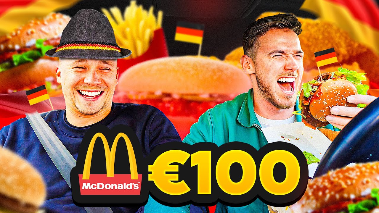 ALLES BESTELLEN VAN DE DUITSE MC DONALD&rsquo;S