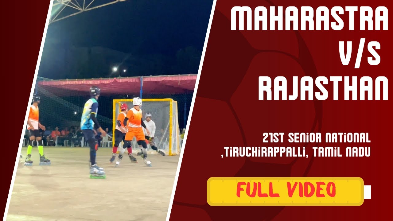 Maharastra v/s Rajasthan | Most intense match | 21st senior national 2024-25 #rollball