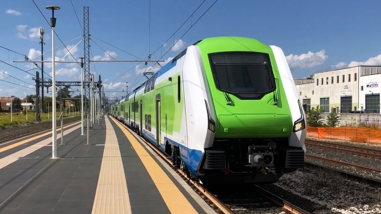 CORSE PROVA IN COMANDO MULTIPLO PER I NUOVI ETR521 CARAVAGGIO DI TRENORD!