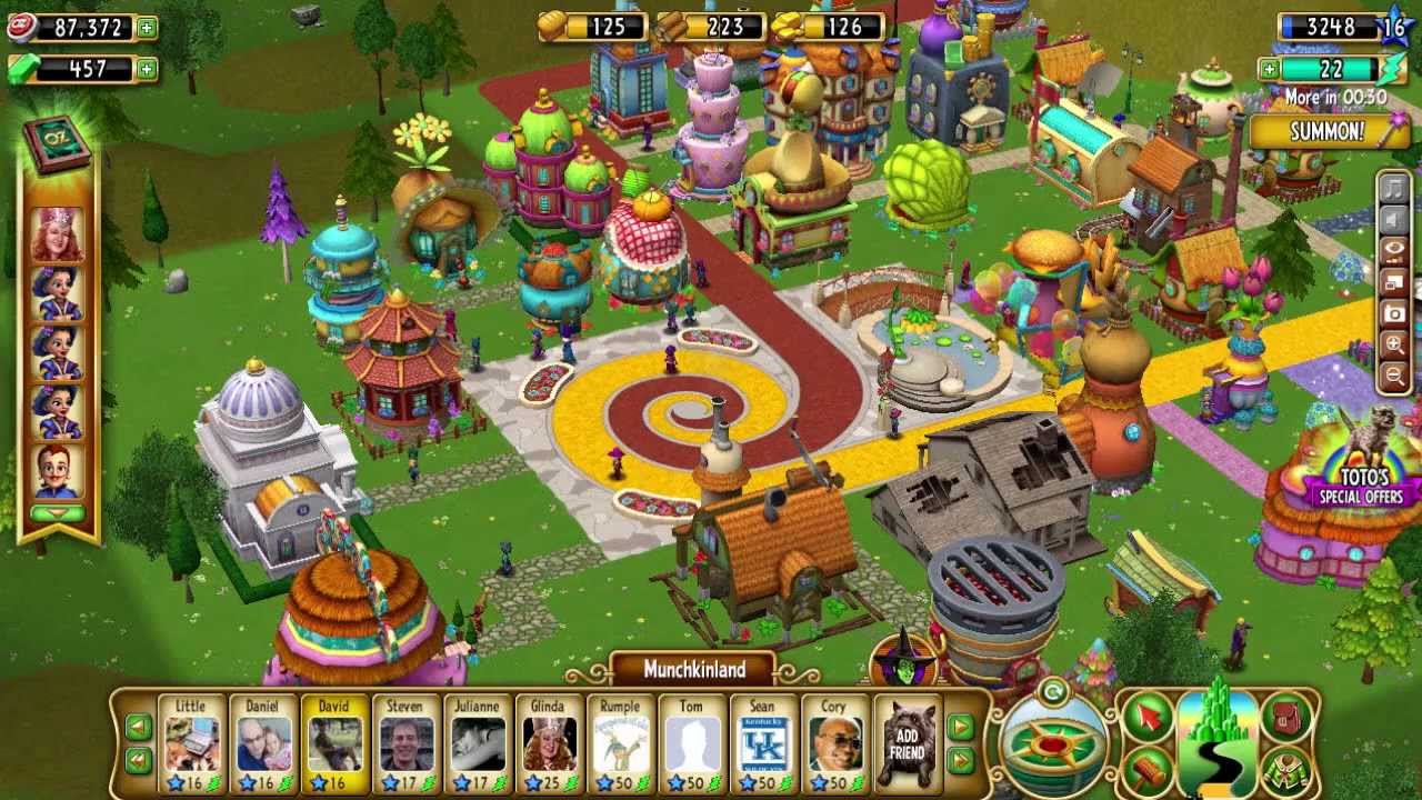 THE WIZARD OF OZ: Producing Food