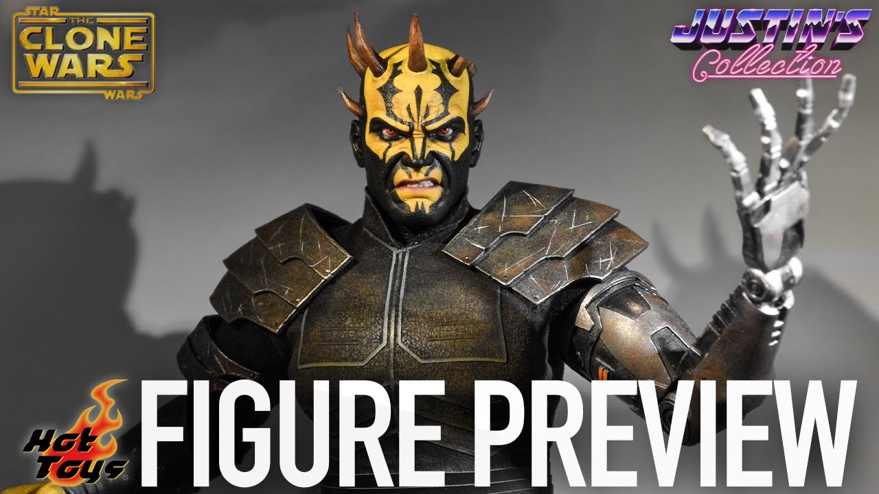 Hot Toys Savage Opress Star Wars The Clone Wars - Figure Preview Episode 326