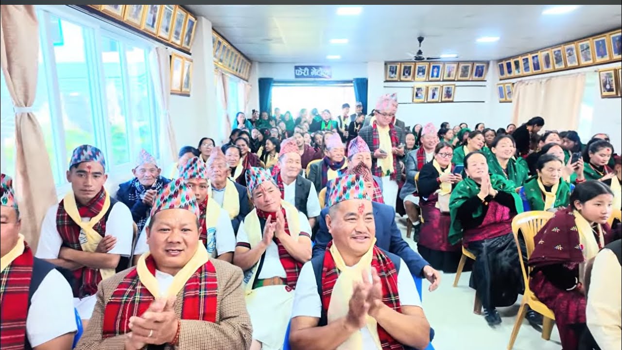 गोरखा बजारमा घले ल्होसर को रमाईलो