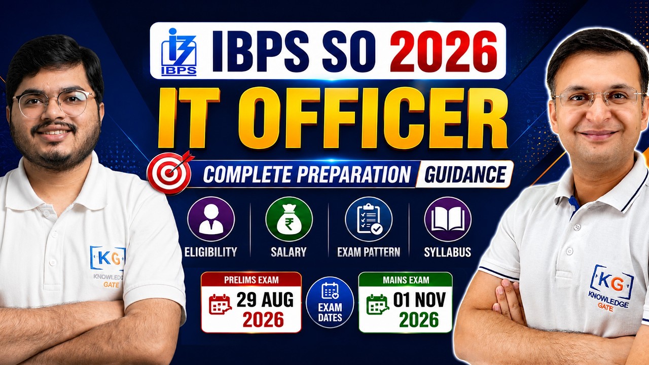 IBPS SO IT Officer 2026 | Exam Date, Eligibility, Pattern, Syllabus & Salary
