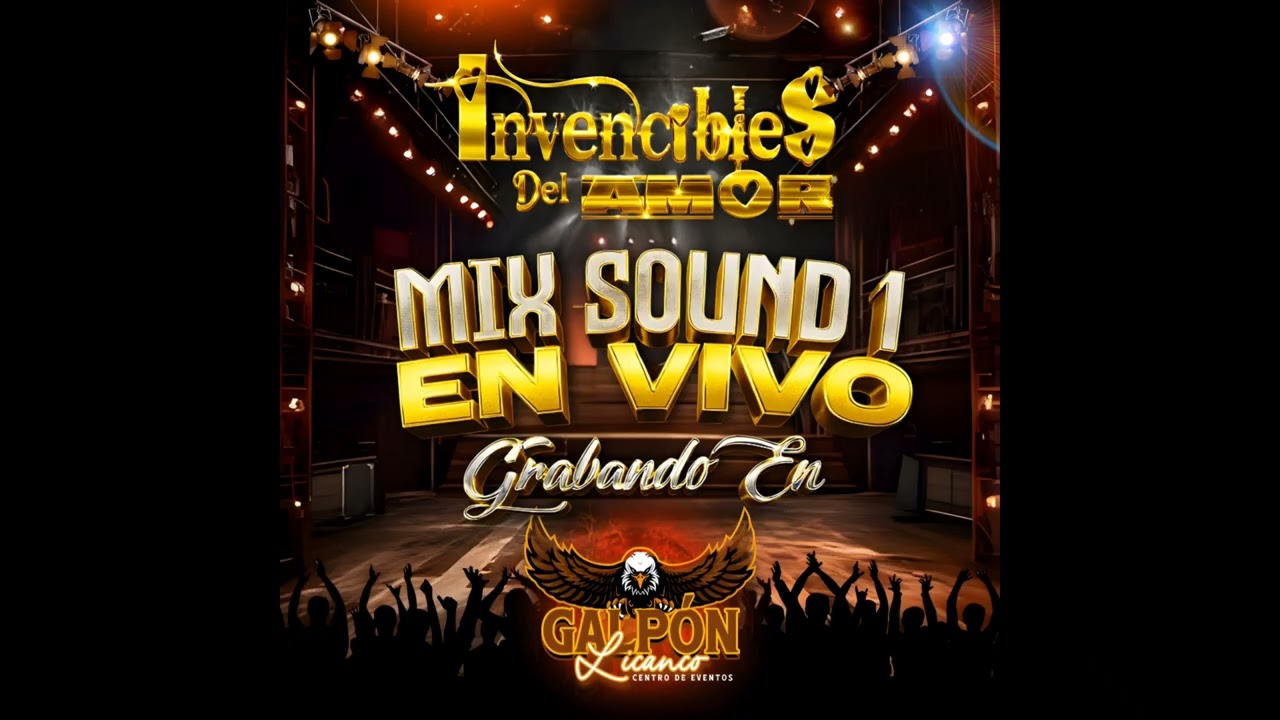Invencibles Del Amor - Amigo Mio _ Pensando en Ti _ Sueño Egoista En vivo