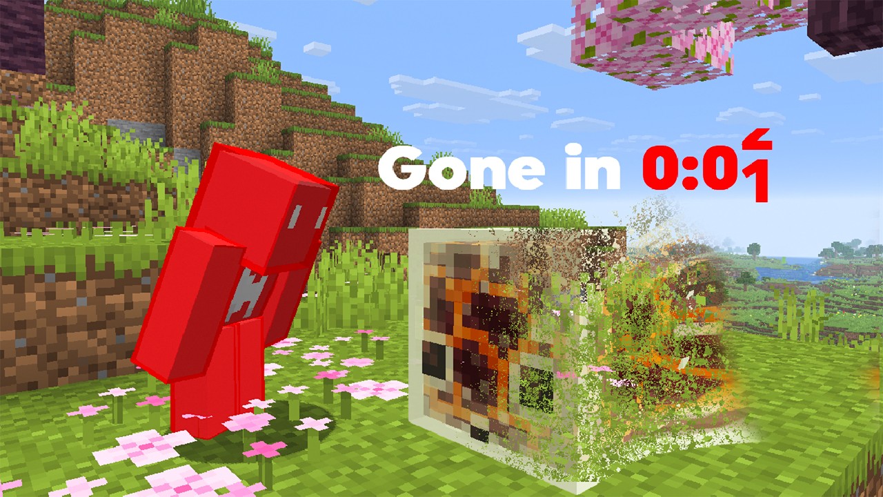 Minecraft, But Every Minute I Lose An Update