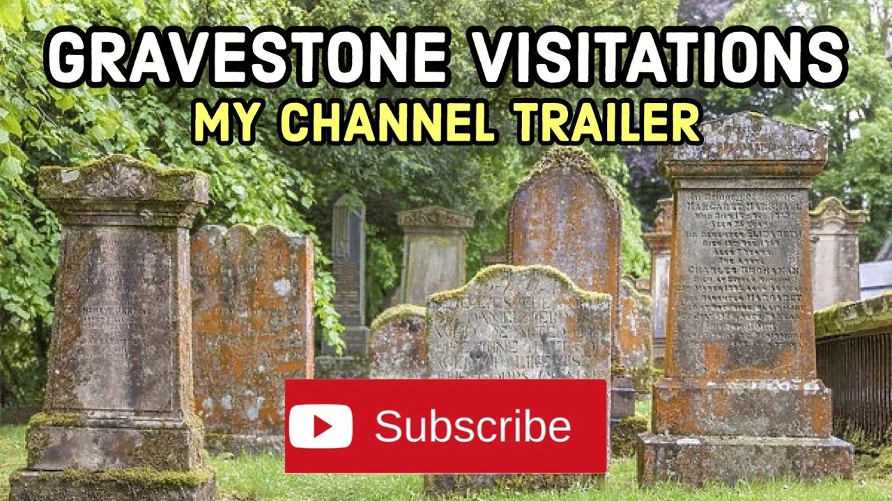 Gravestone Visitations &ndash; Cemetery Walks and Grave Stories Channel Trailer