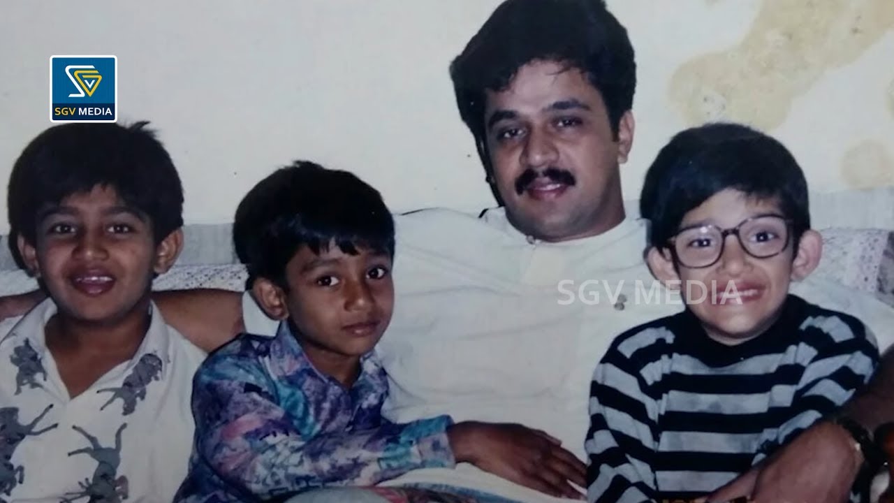 Chiranjeevi Sarja's Rare Adorable Childhood Photos Collection | Meghana Raj | Arjun Sarja | Dhruva