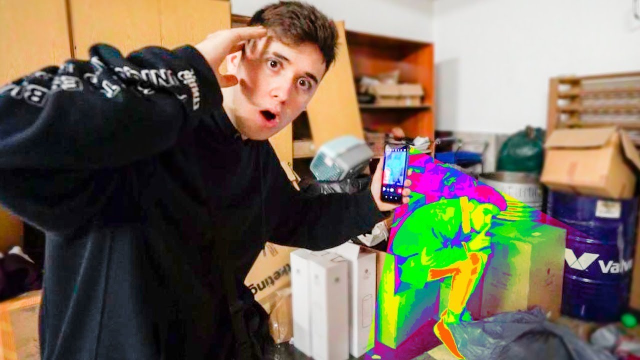 ESCONDITE &Eacute;PICO CON C&Aacute;MARA T&Eacute;RMICA EN NUESTRA MANSI&Oacute;N!! [Shooter]