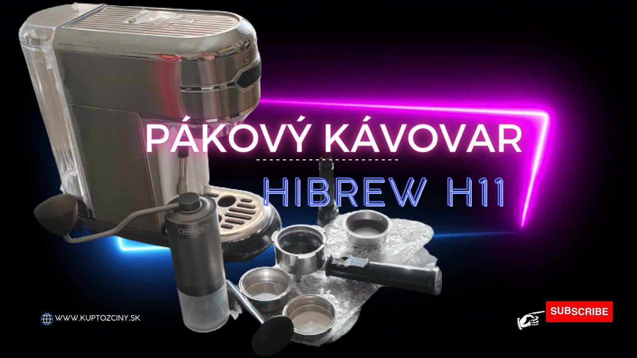 Kávovar HiBREW H11 Slim (Recenzia)