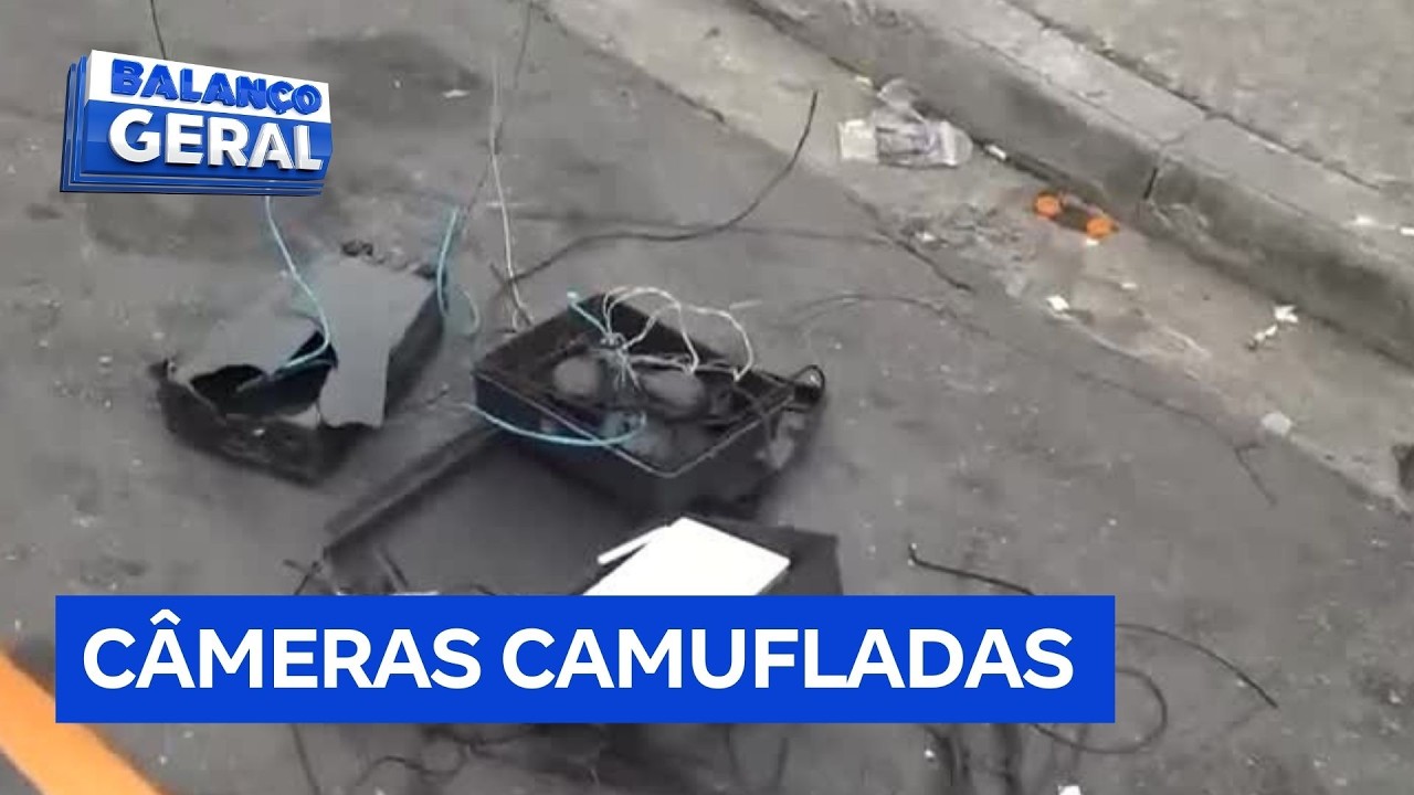 Autoridades desmantelam quadrilha que instalava câmeras para monitorar a polícia, em São Paulo