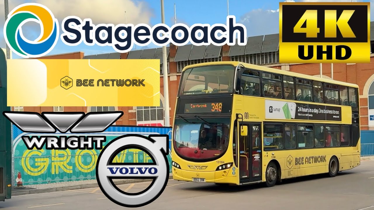 [Stagecoach Manchester Bee Network: 348 Ashton to Carrbrook via Stalybridge] Wright Gemini VolvoB5LH
