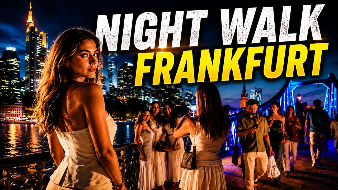 Explore Frankfurt on a Warm Summer Night