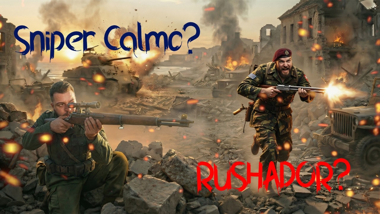 RUSHANDO ou SNIPER CALMO? + INTRO NOVA! | Hell Let Loose