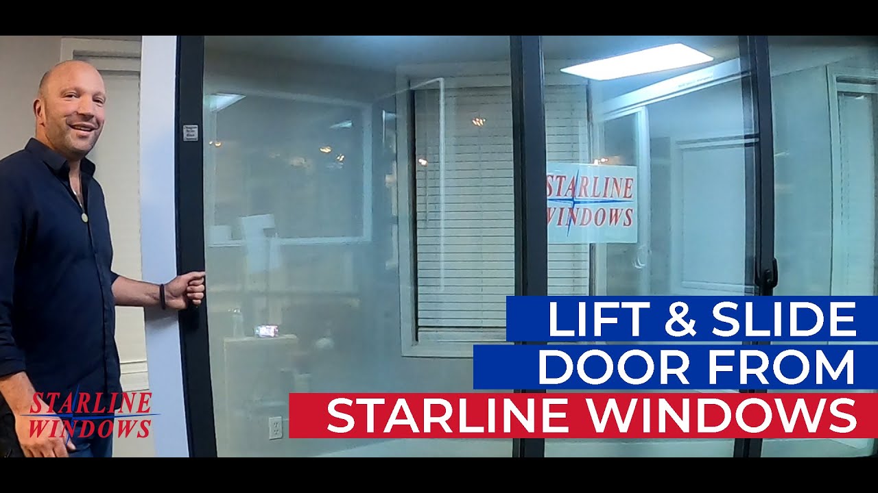 LIFT & SLIDE DESIGNER SERIES DOOR SYSTEM FROM STARLINE WINDOWS