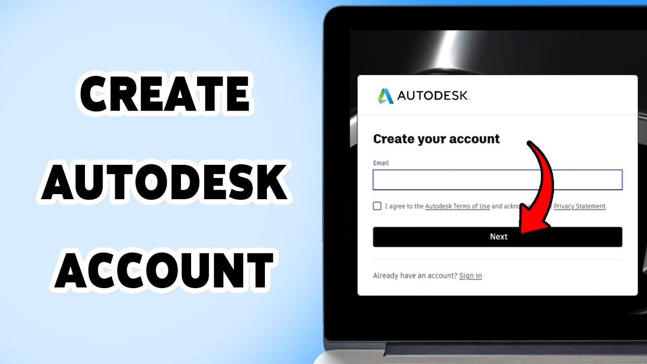 How To Create Autodesk Account | Register A Profile On Autodesk 2025