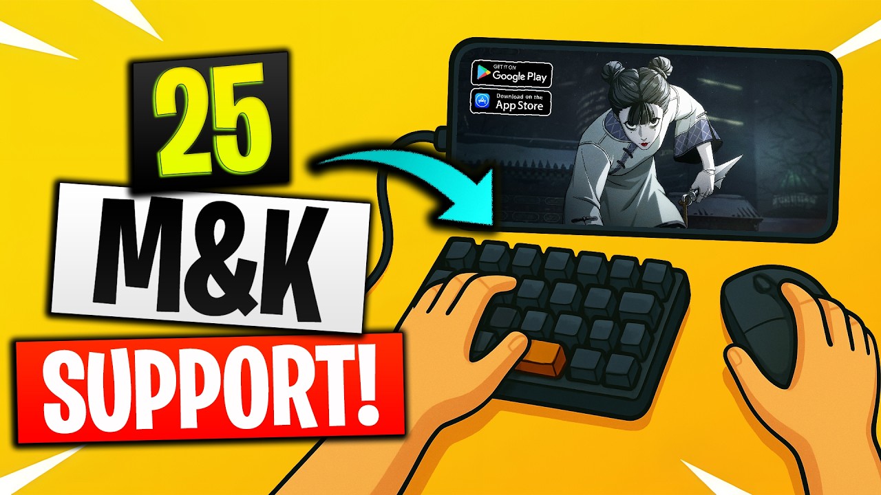 25 лучших игр для Android/iOS с поддержкой мыши и клавиатуры! [Эмулятор не требуется]