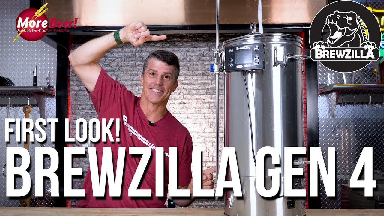 ПЕРВЫЙ ВЗГЛЯД НА BREWZILLA GEN 4! | MoreBeer!