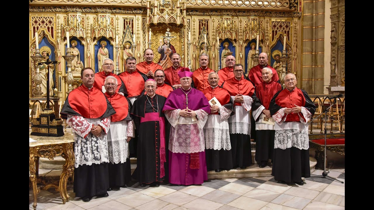 Toma de posesión de los nuevos canónigos del Cabildo de la Catedral