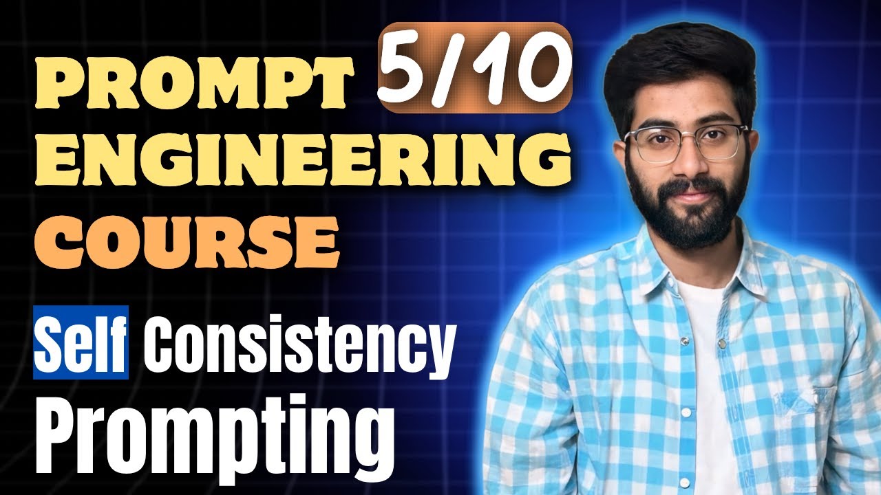 Part 5/10 Self Consistency Prompting | Prompt Engineering Course in Telugu | Vamsi Bhavani
