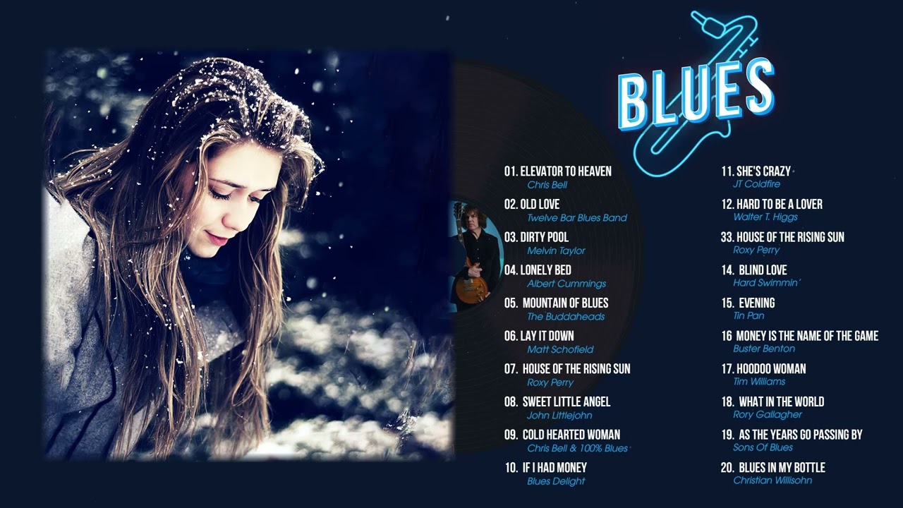 Blues & Jazz Music | Relaxing Slow Blues Guitar | Top Blues Music MixBest Cafe Music