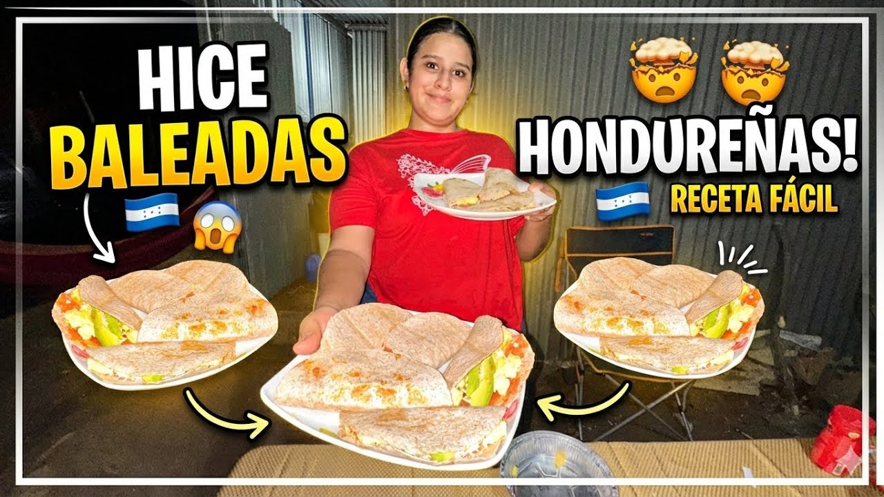HACIENDO UNAS RICAS BALEADAS HONDUREÑAS 🇭🇳EN CASA DE CAMPO 🫓🥰