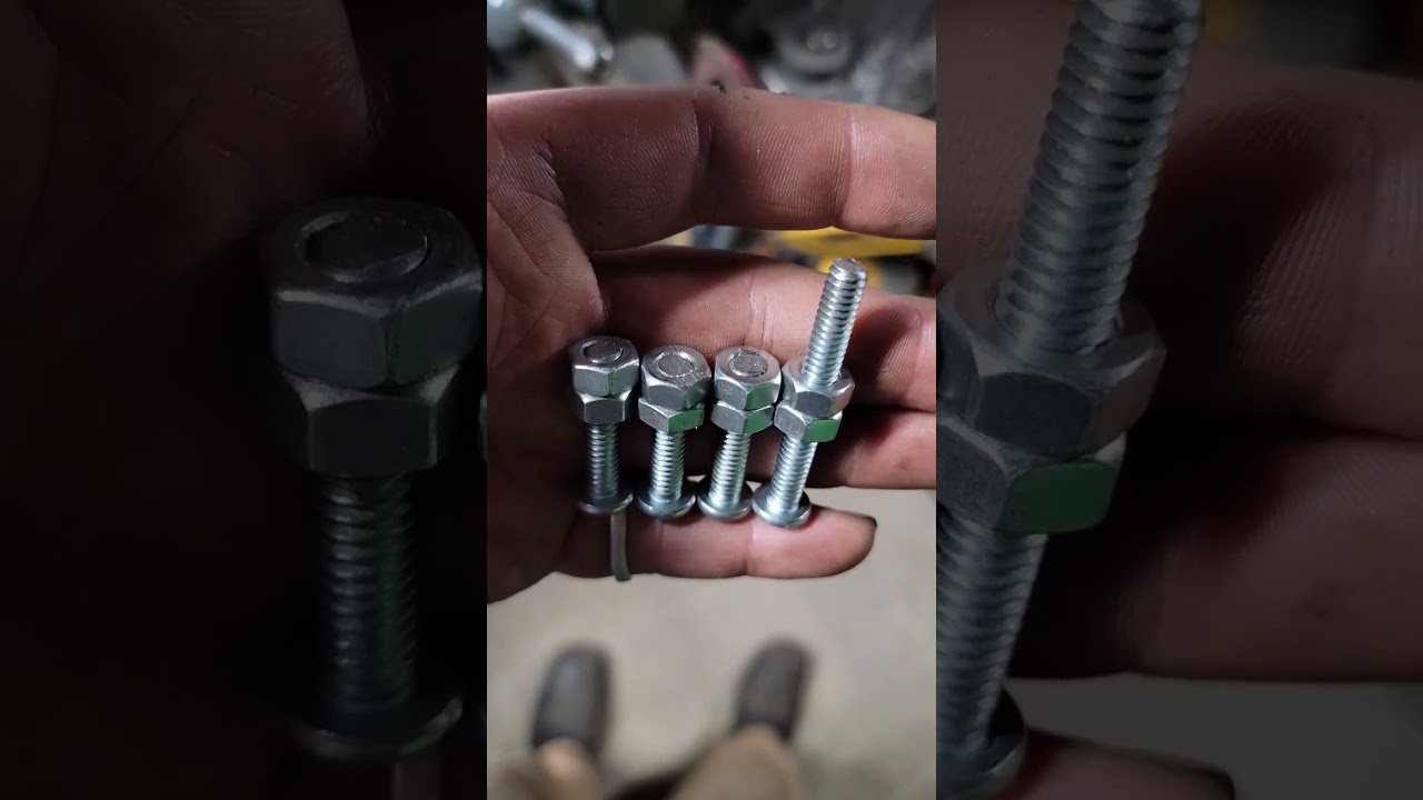 Quick bolt/screw cutting trick. #tools #dw0rtorial #shophack