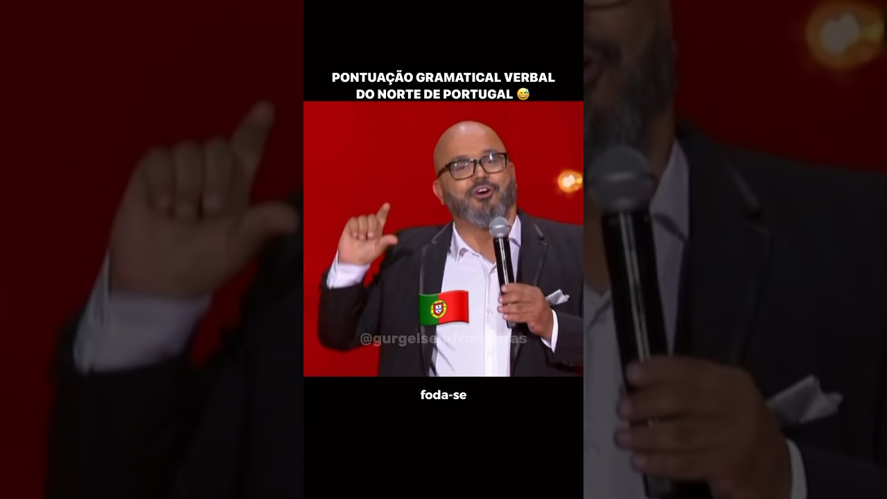 Pontua&ccedil;&atilde;o Gramatical Verbal do Norte de Portugal 🇵🇹😅 #brasileirosemportugal #moraremportugal