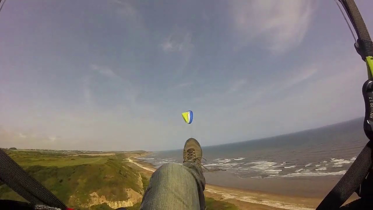Paragliding Peterlee 09 08 20 (fixed audio)