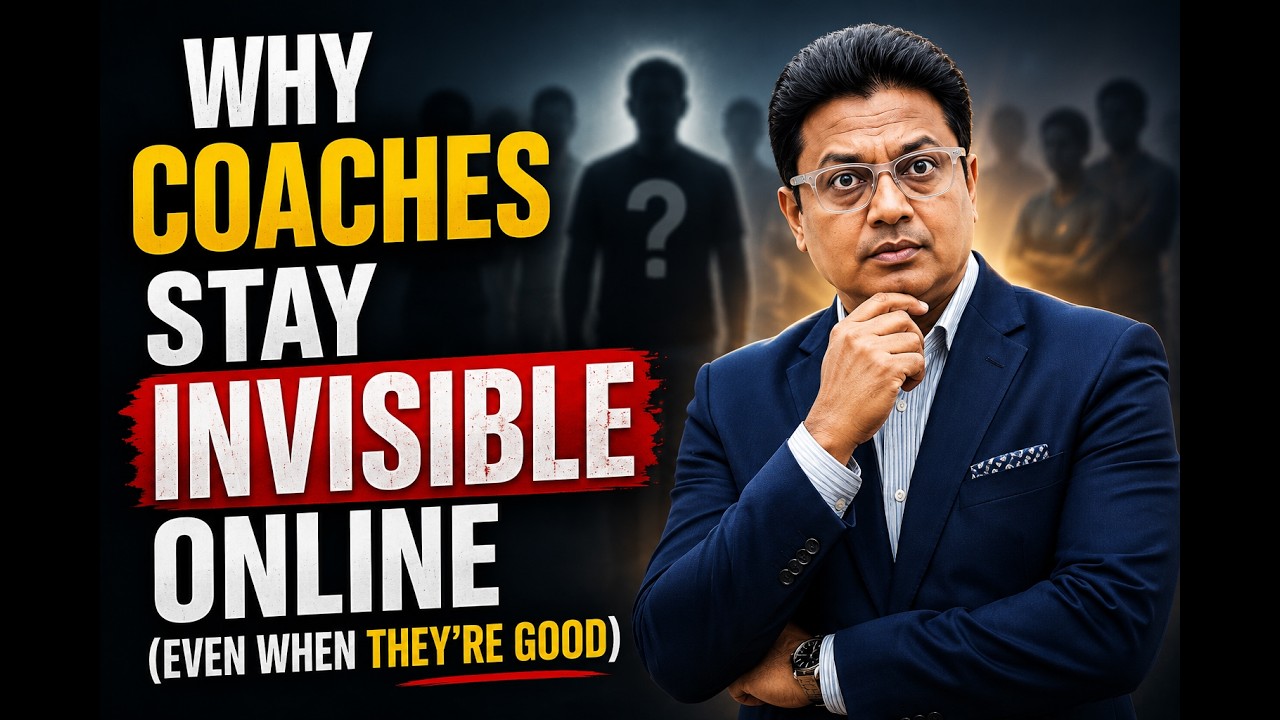 Why Coaches Stay Invisible Online (Even When They're Good)