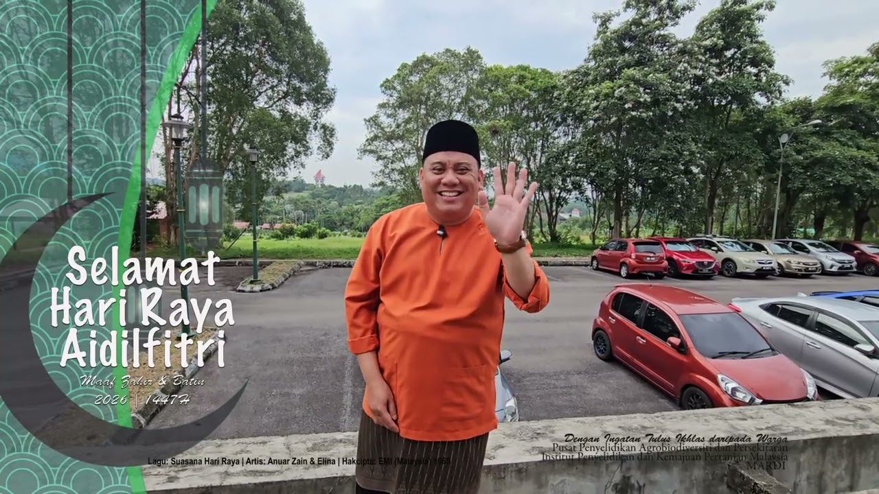 Selamat Hari Raya Aidilfitri 2026, Pusat BE MARDI