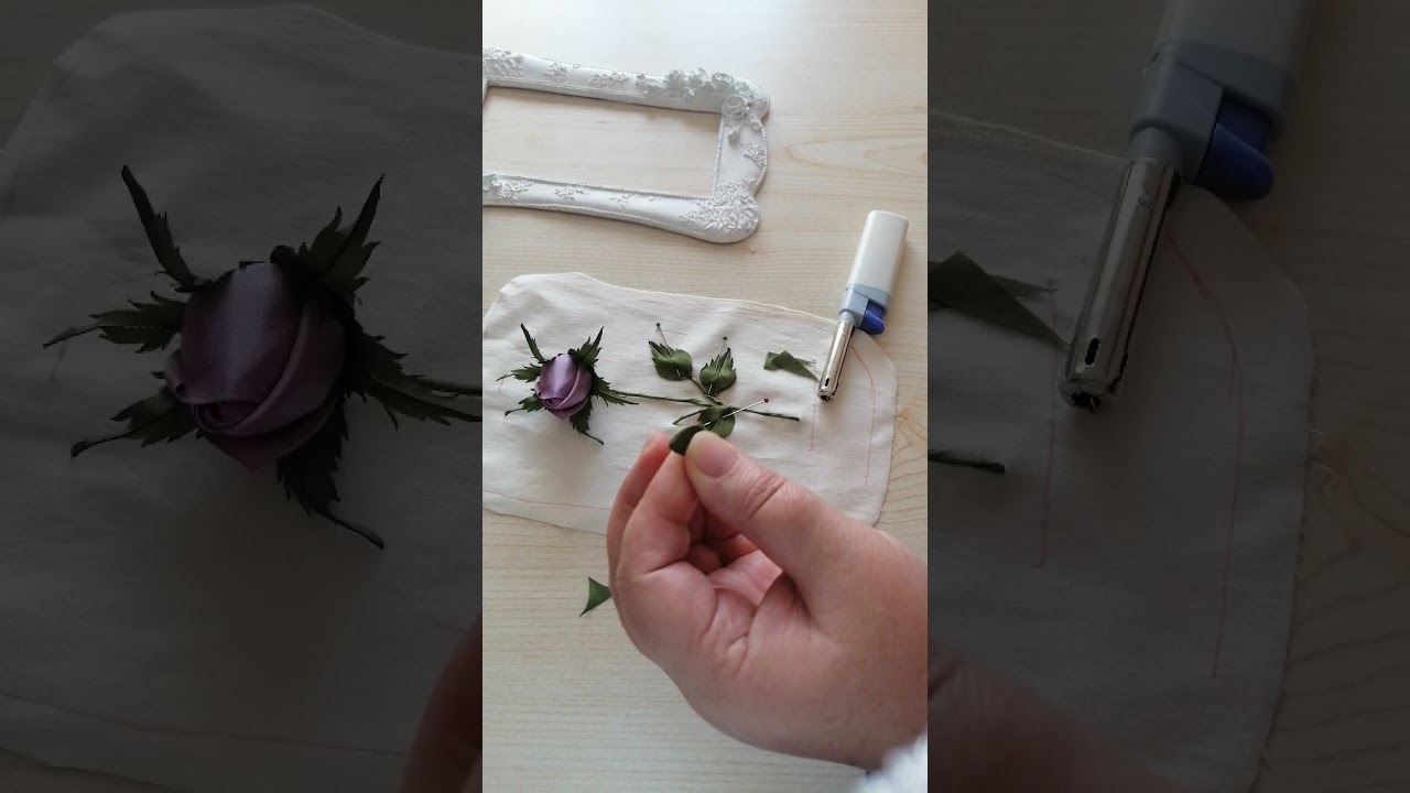 Gül yaprağı yapılışı