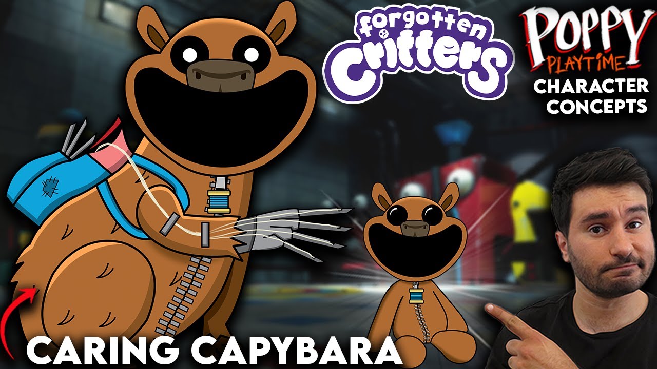 What Needs To Be In Poppy Playtime | Smiling Critters | Caring Capybara | Character Concept