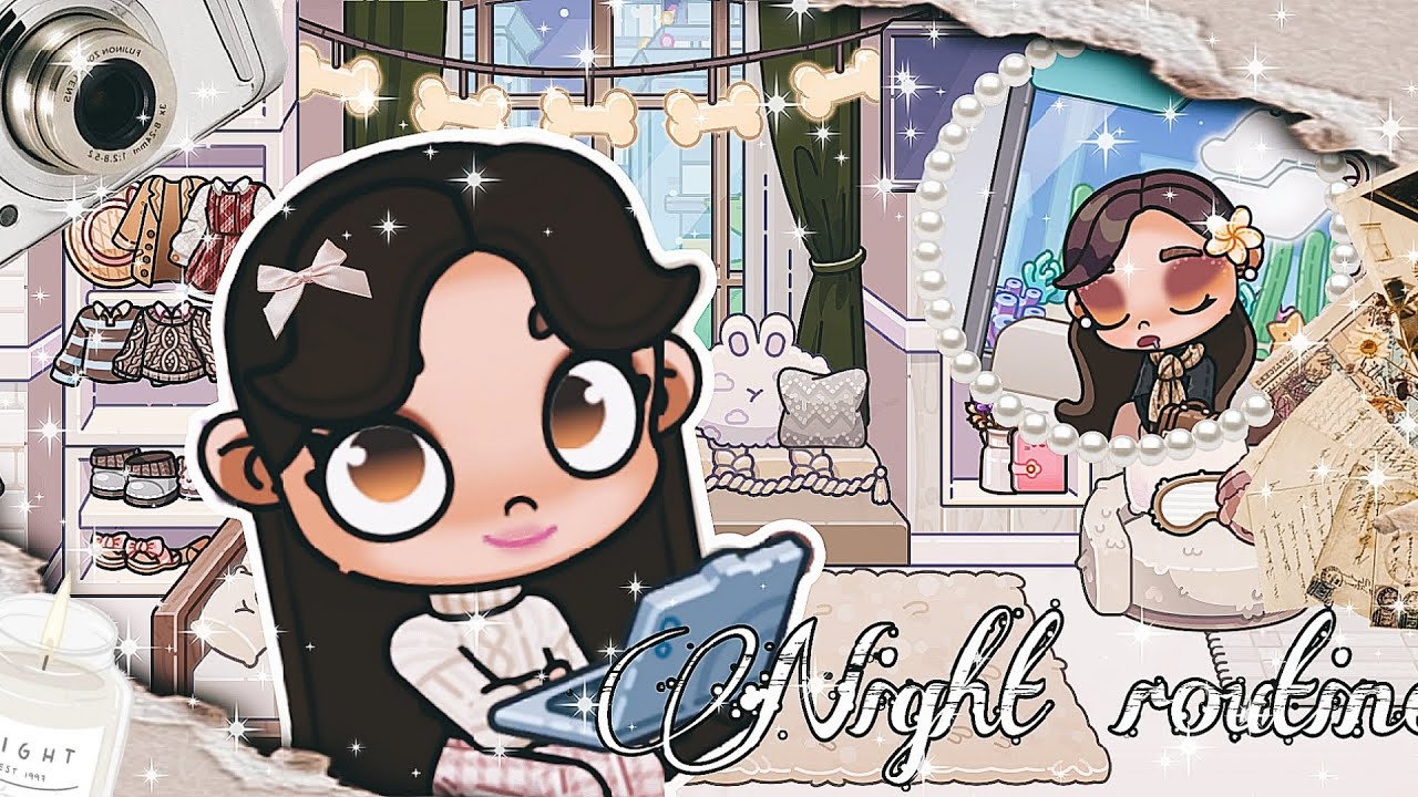 Night routine as an office worker☕#avatarworld