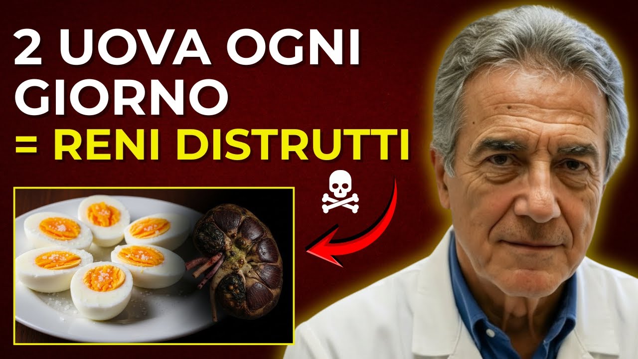 [ALLARME MEDICO] Mangi uova tutti i giorni? Scopri cosa succede ai tuoi reni dopo i 70 anni