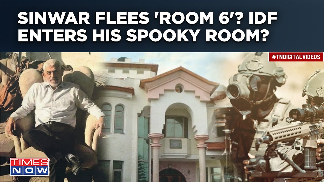 Israel Shocks Sinwar? Hamas Gaza Boss Flees 'Room 6' As IDF Enters Underground Hub, Finds Evidence?