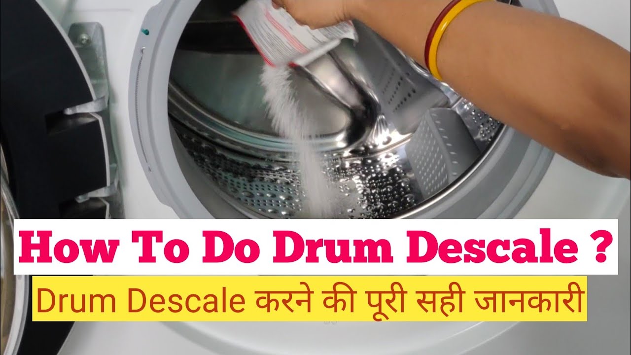 Bosch Front load washing machine Drum Descale Method | How To Do Drum Descalling Of Front Load Bosch