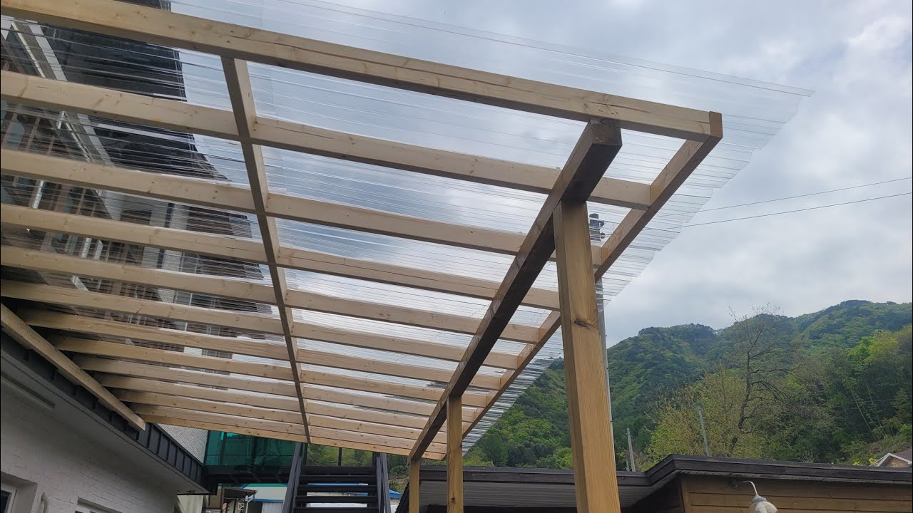 혼자서 캐노피 만들기:Making canopy alone