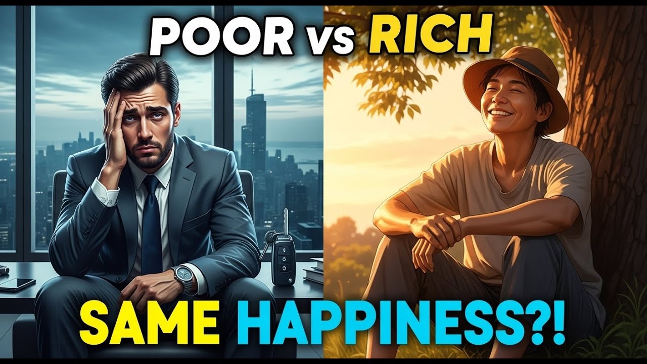 Poor vs Rich: Why They Feel The SAME Happiness (Science Explains)