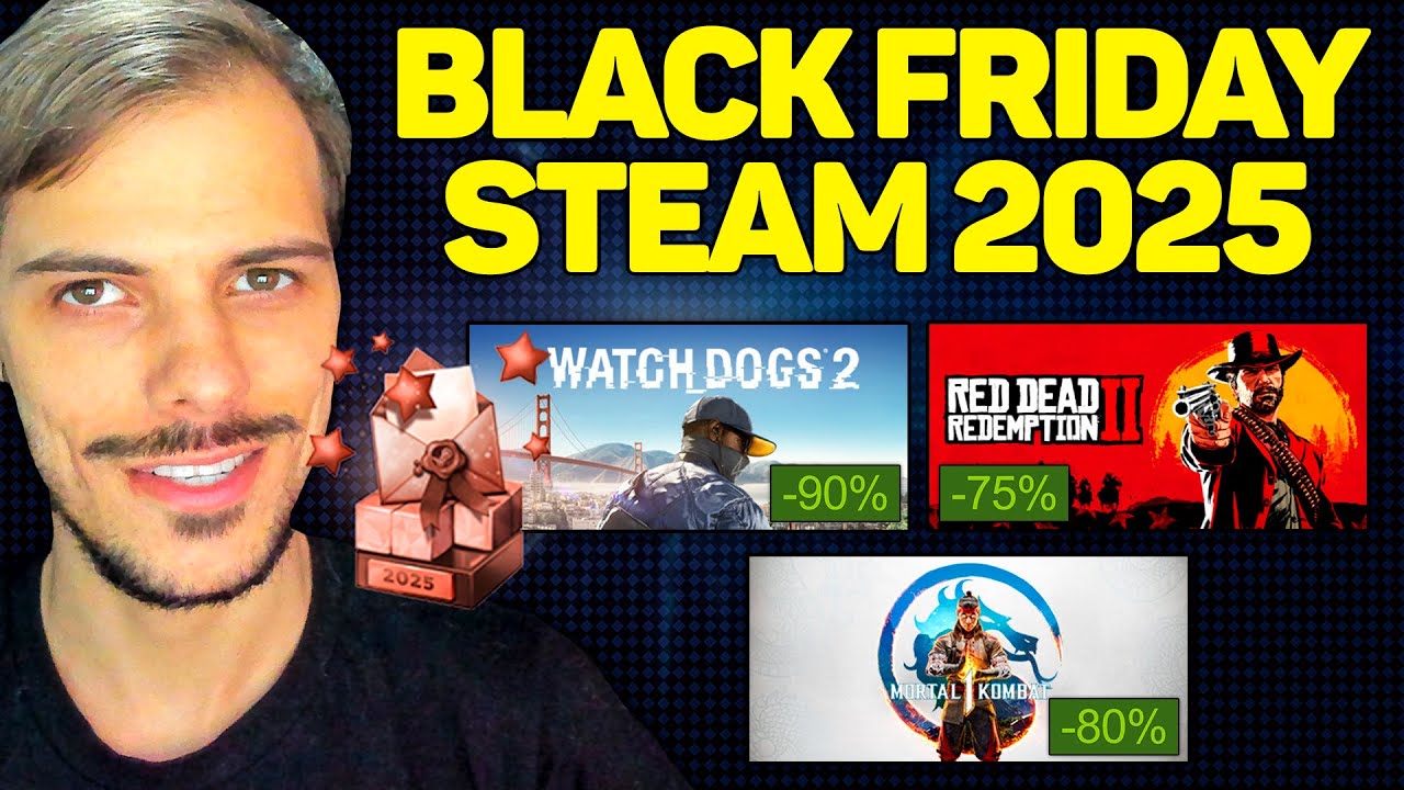 CHEGOU A BLACK FRIDAY DA STEAM 2025 + MEUS PREMIOS STEAM 2025